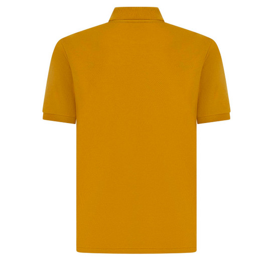 Paul Smith Mens Polo Shirt Zebra Logo Polo in Yellow