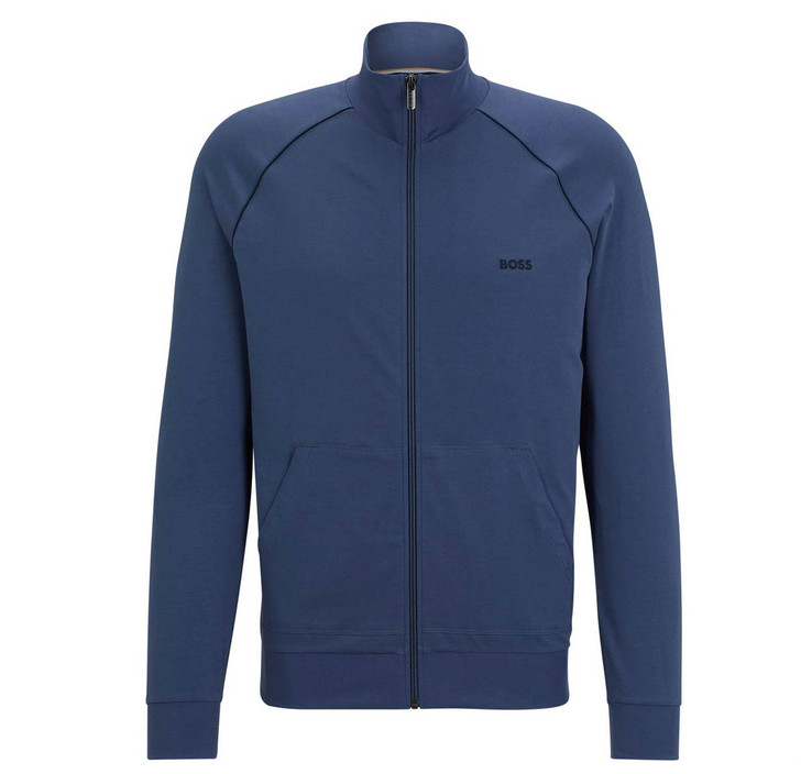 Hugo Boss Mens Track Top Mix & Match Loungewear Jacket