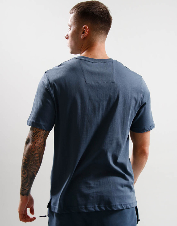 Marshall Artist Mens T-Shirt Injection Tee in Slate Blue