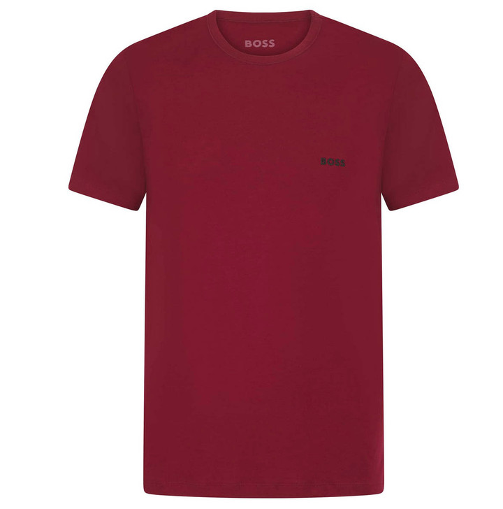 Hugo Boss Mens T-Shirt Embroidered BOSS Tee