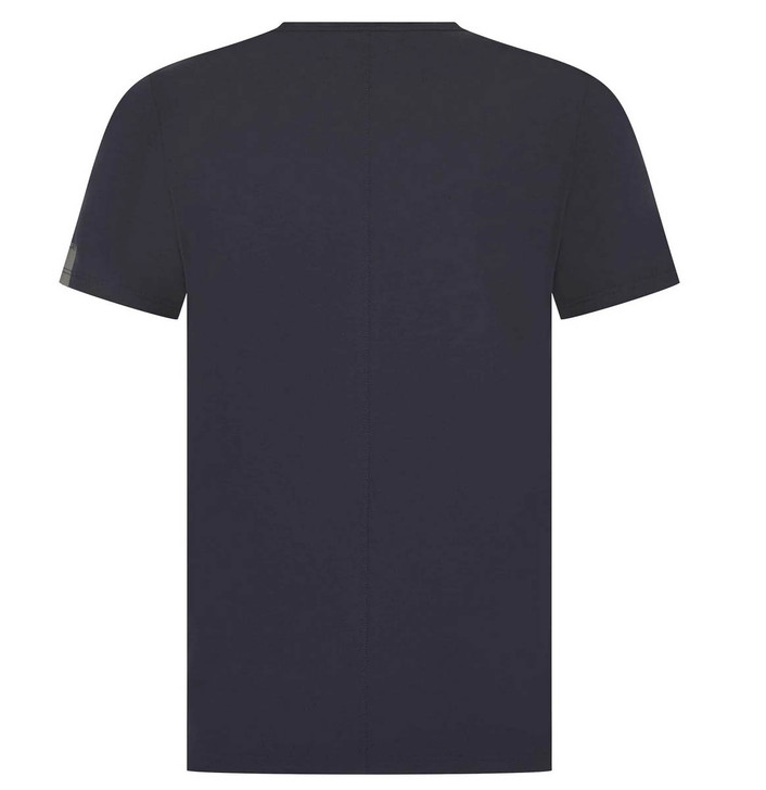 Replay Mens T-Shirt Replay Raw Tee in Midnight Navy Blue