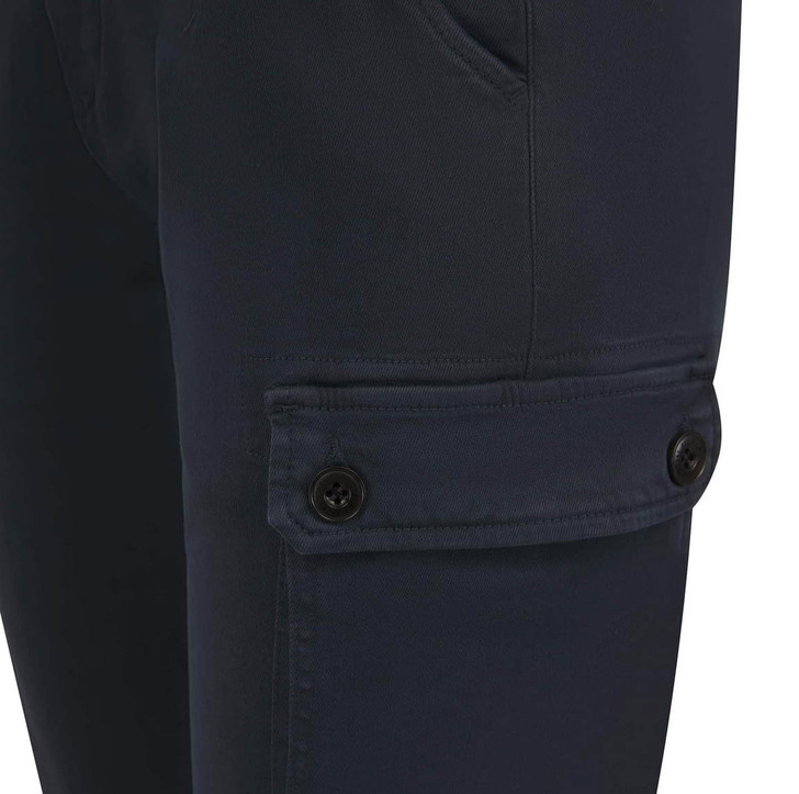 Replay Mens Hyperflex Cargo Trousers XLITE Color Navy Blue