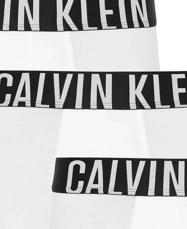 Calvin Klein Boxer Shorts 3 Pack Intense Power CK Logo Underwear in White