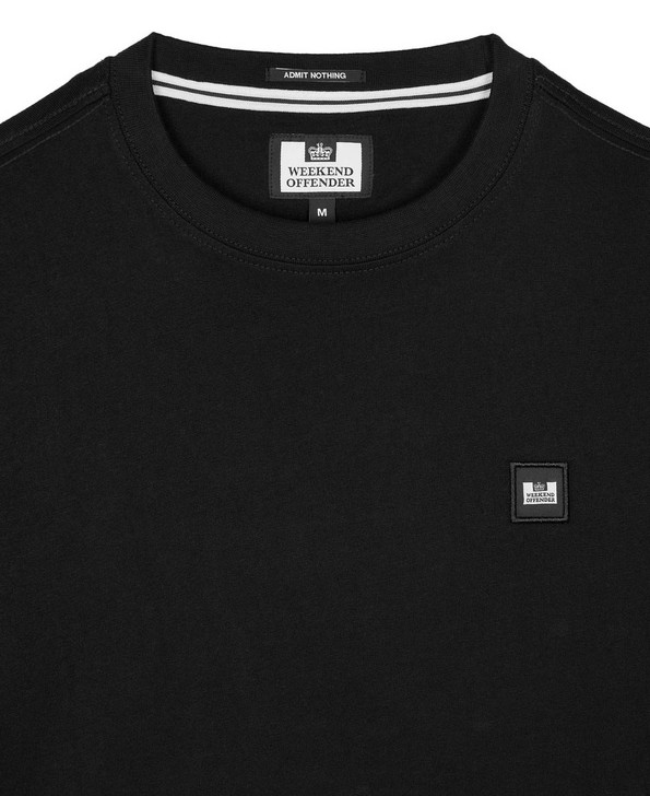 Weekend Offender T-Shirt Cannon Beach Tee in Black