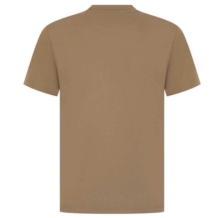 Sseinse Mens T-Shirt Essential Fitted Tee in Brown