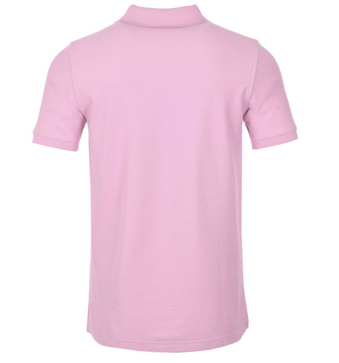 Psycho Bunny Mens Polo Shirt Classic Polo in Pastel Lavender Pink