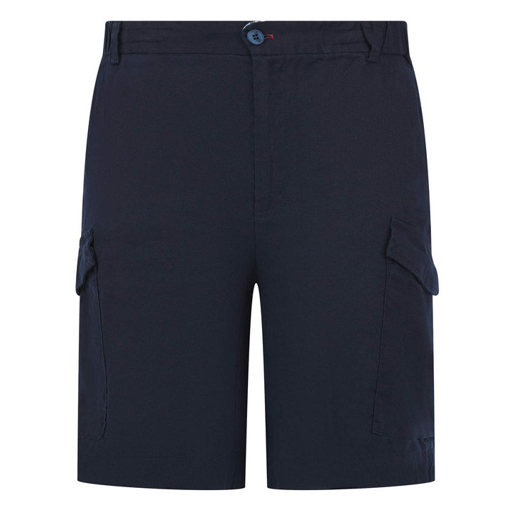 Sseinse Mens Shorts Linen Cargo Short