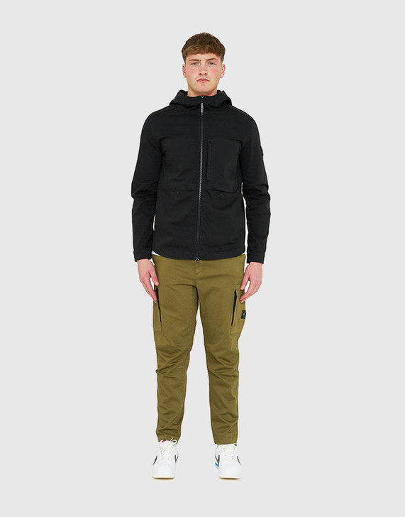 Marshall Artist Jacket Battalgia Mens Overshirt in Black