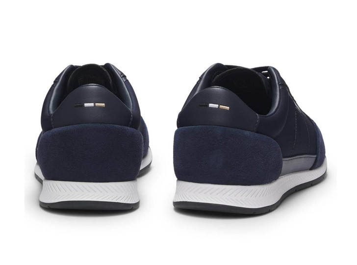 BOSS Mens Trainers Hugo Boss Nitan Footwear in Dark Blue