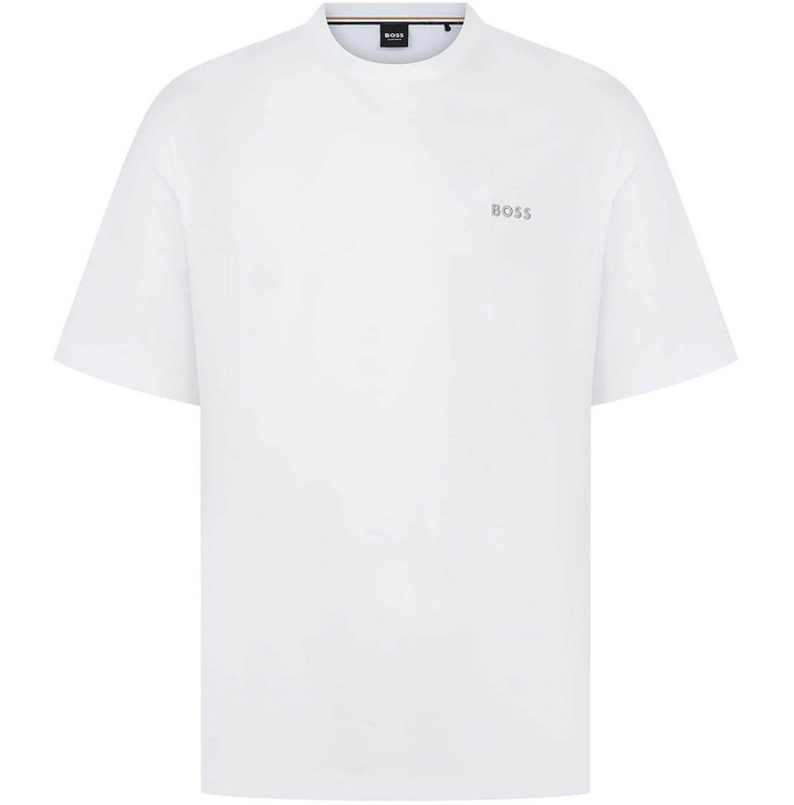 Hugo Boss Mens T-Shirt Mix & Match Loungewear Tee in White