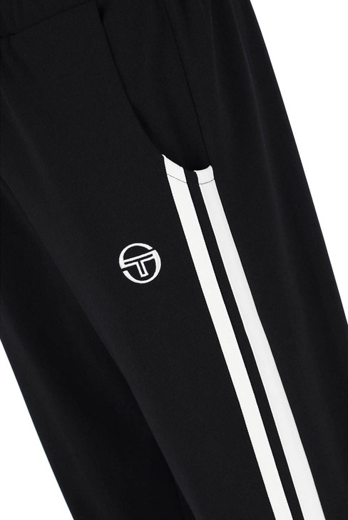 Sergio Tacchini Mens Track Bottoms Damarindo Track Pants in Black