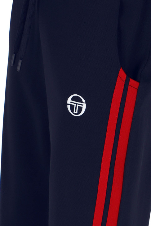 Sergio Tacchini Tracksuit Mens Damarindo Track Jacket & Bottoms in Maritime Blue / Adrenaline Rush
