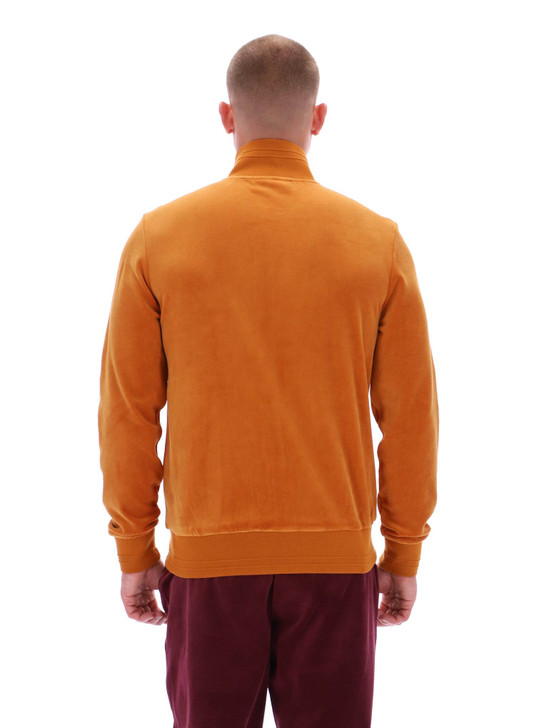 Fila Tracksuit Mens Nero FILA Velour Track Jacket & Bottoms in Pumpkin Spice