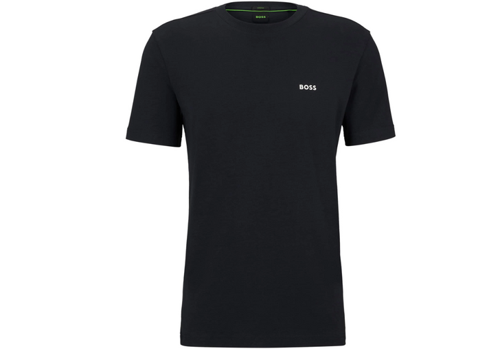BOSS Mens T-Shirt Hugo Boss Stretch Tee in Dark Blue