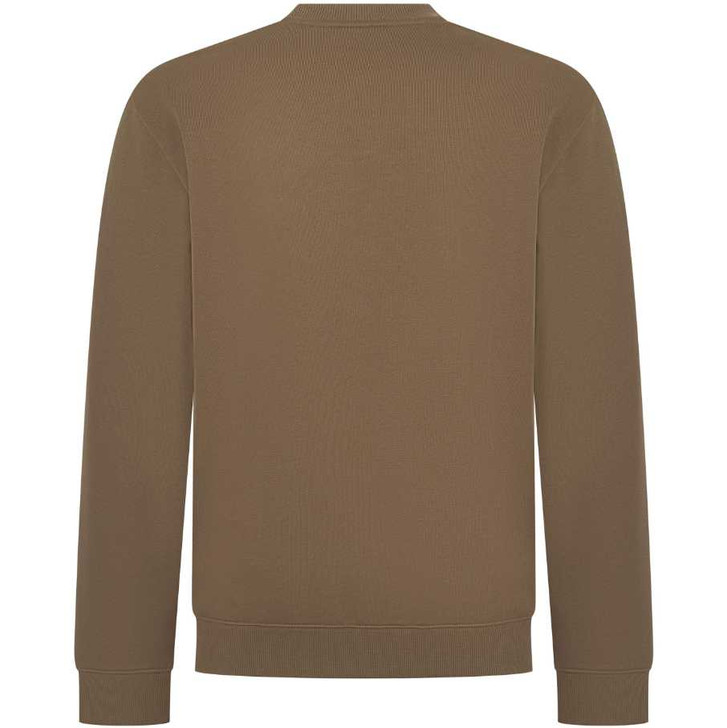 HUGO Mens Sweatshirt Dirago 212 Cotton Jumper in Grey