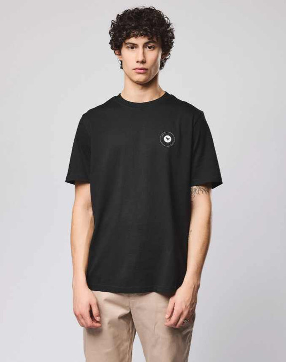 Weekend Offender Mens T-Shirt 8 Ball Logo Tee in Black