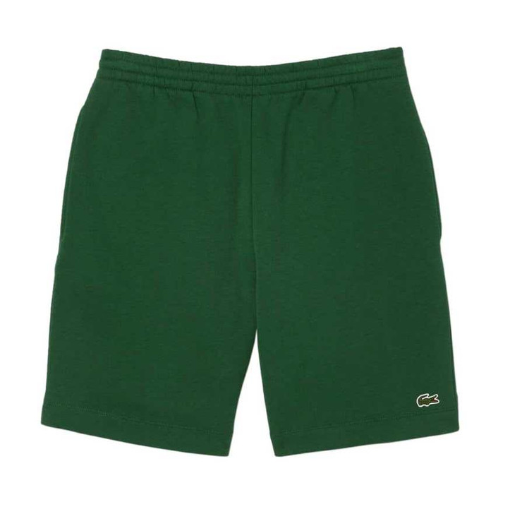 Lacoste Mens Shorts Regular Fit Fleece Short in Pine Green