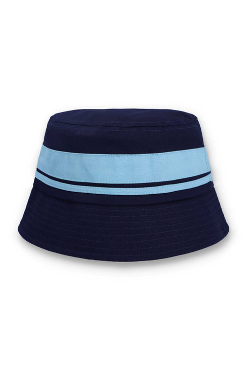 Sergio Tacchini Hat Mens Newsford Bucket Hat in Maritime Blue / Baltic Sea