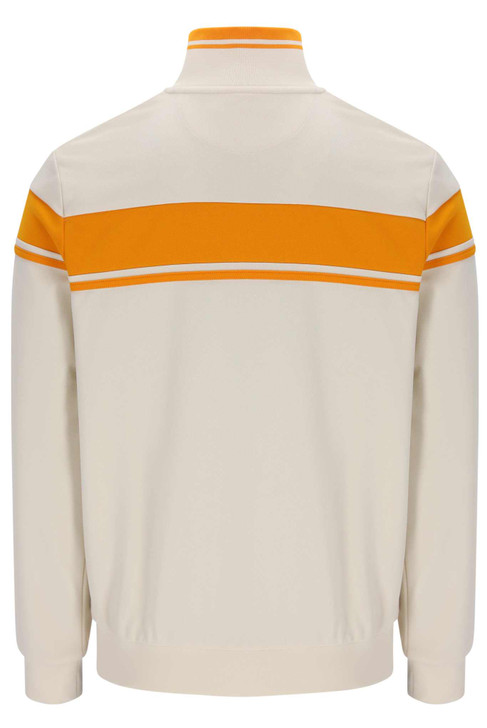 Sergio Tacchini Mens Damarindo Track Jacket in Sandshell / Orange