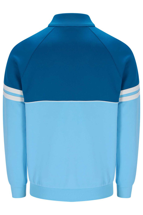 Sergio Tacchini Mens Orion Track Jacket in Mykonos Blue / Baltic Sea