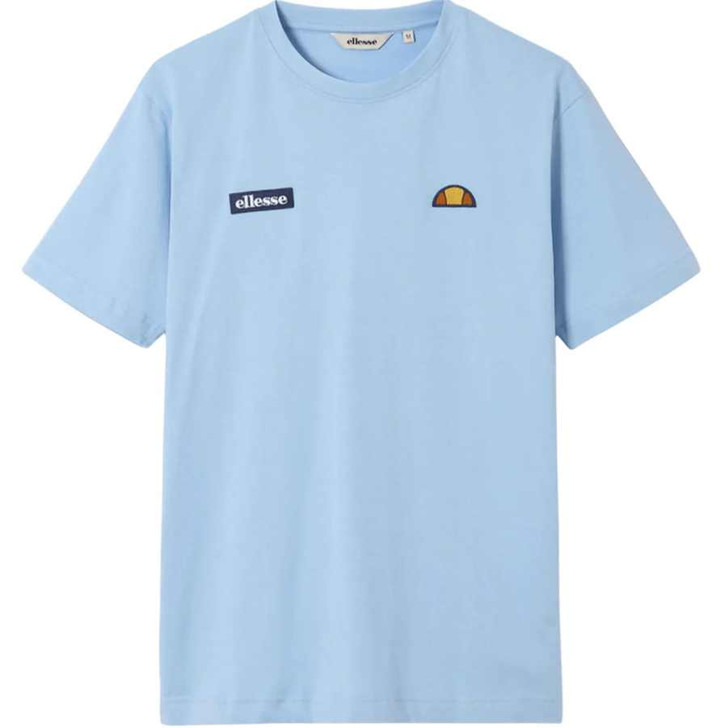 Ellesse Mens T-Shirt Floran Tee in Light Blue