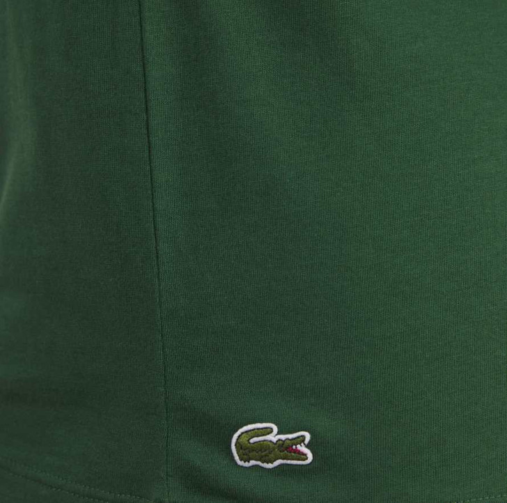 Lacoste Mens T-Shirt Loungewear Slim Fit Tee in Pine Green