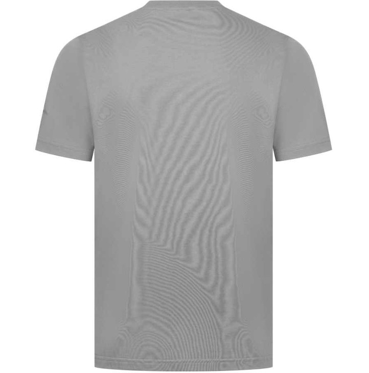 Moose Knuckles Mens T-Shirt Crescent Tee in Industry Grey