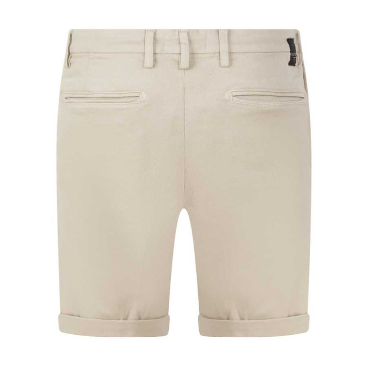 Replay Mens Shorts Benni Hyperflex Chino Short in Beige