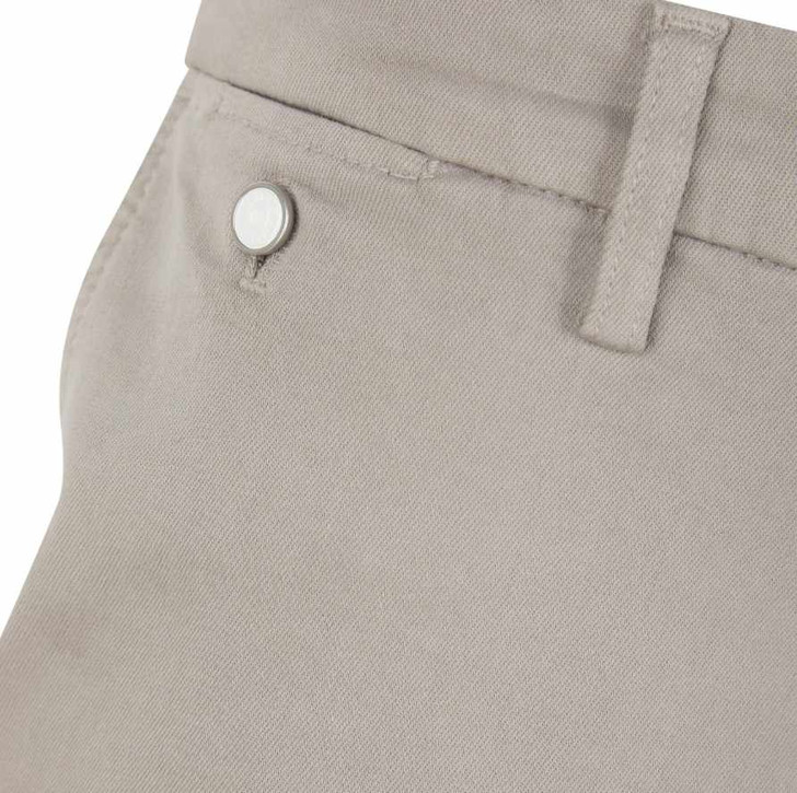 Replay Mens Shorts Benni Hyperflex Chino Short in Light Grey