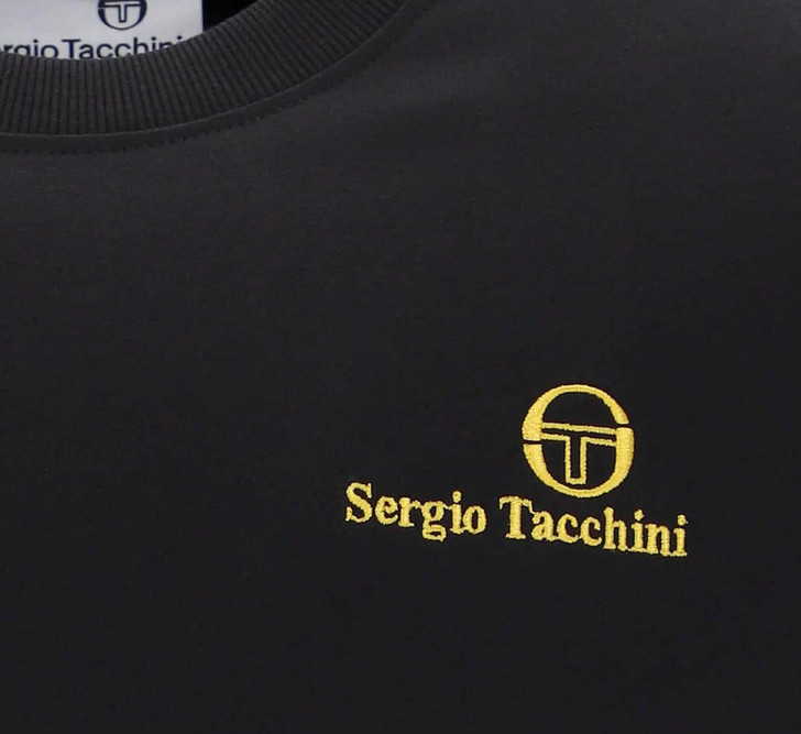 Sergio Tacchini T-Shirt Mens Felton Tee in Black