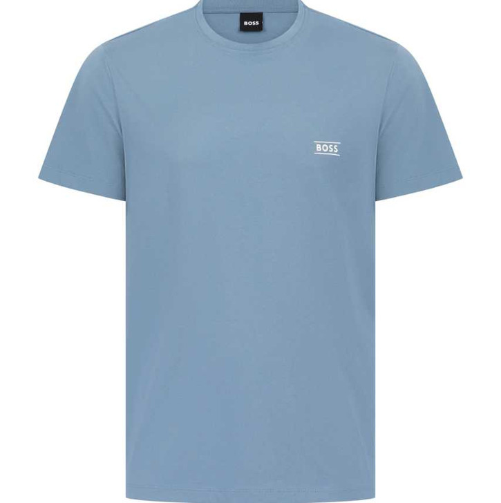 BOSS Mens T-Shirt Hugo Boss RN 365 Tee in Light Blue