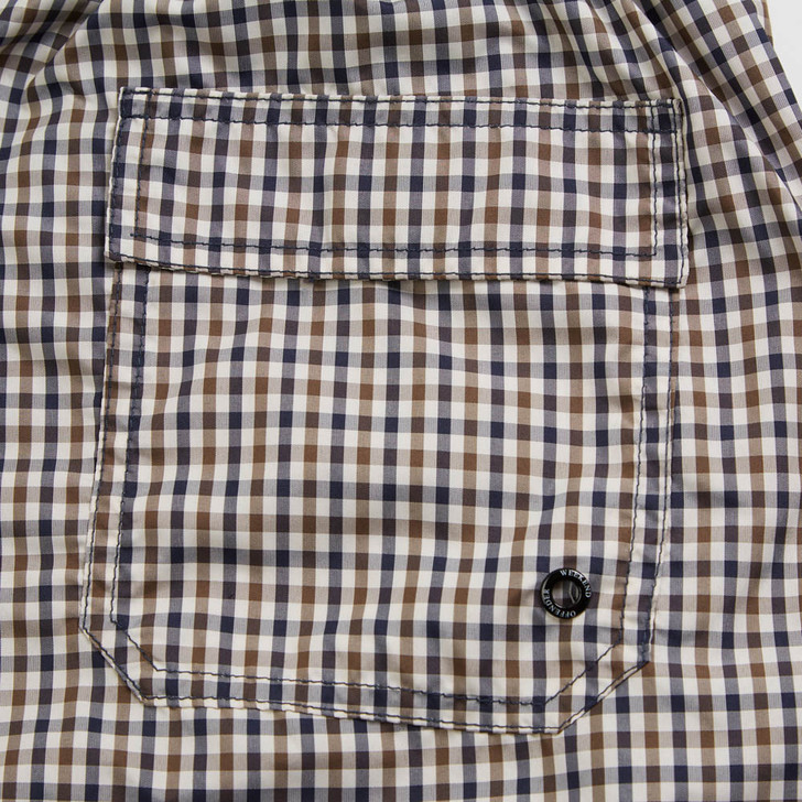 Weekend Offender Varadero Check Swim Shorts in Multi Check