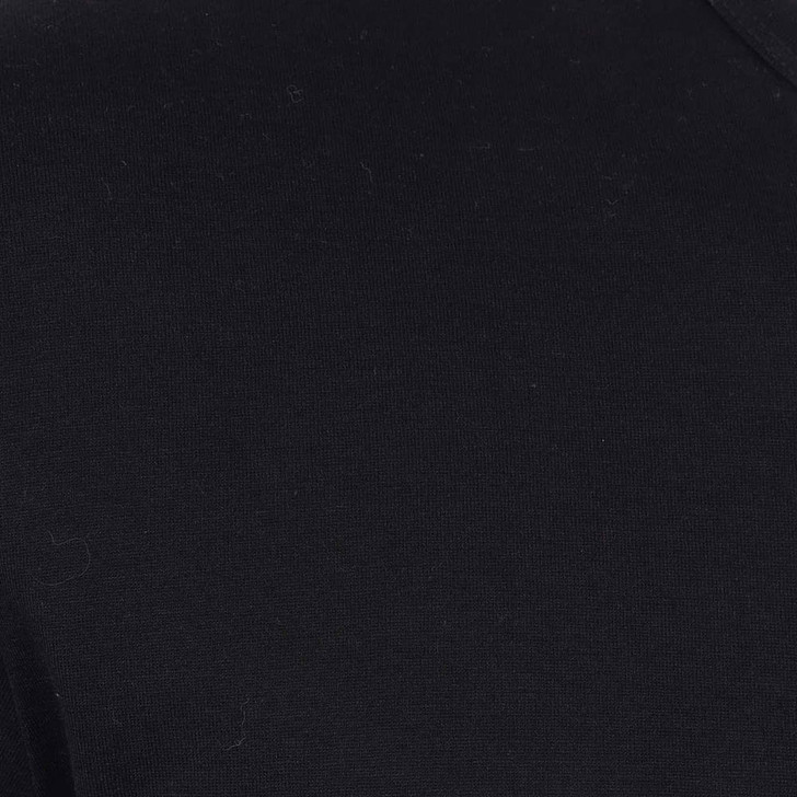 Sunspel Mens Cotton T-Shirt in Black