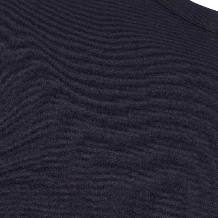 Sunspel Mens Cotton T-Shirt in Navy Blue