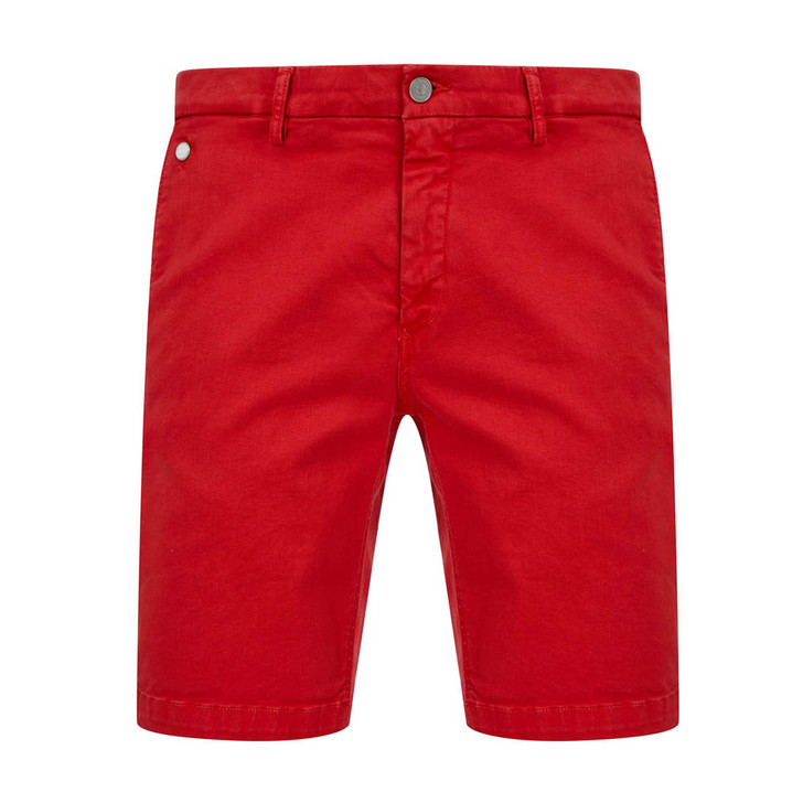 Replay Hyperflex XLITE Chino Shorts in Red