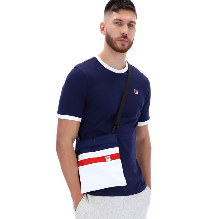 Fila Marconi Ringer T-Shirt in Peacoat Blue / White