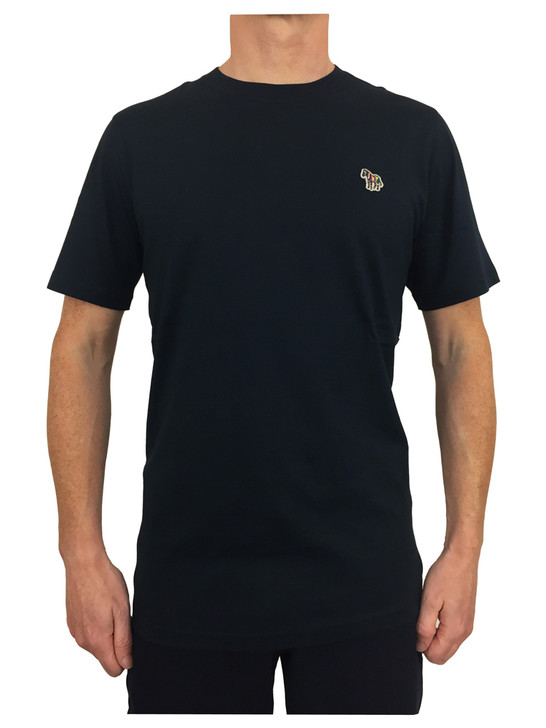 Paul Smith Zebra Badge T-Shirt in Navy Blue