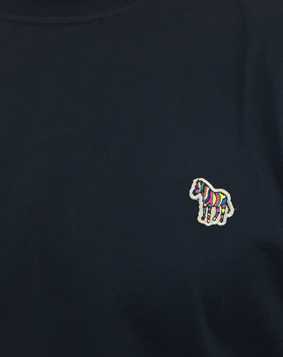 Paul Smith Zebra Badge T-Shirt in Navy Blue