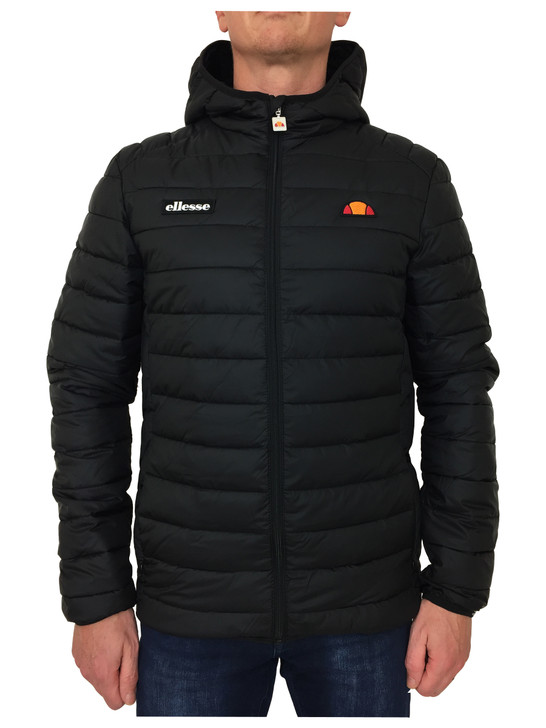 Ellesse Lombardy Padded Jacket in Anthracite Black