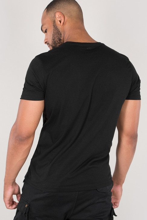 Alpha Industries Basic Small Logo T-Shirt in Black