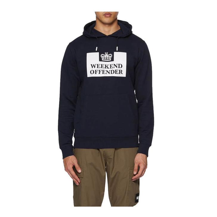 Weekend Offender HM Services Prison Hoodie in Navy