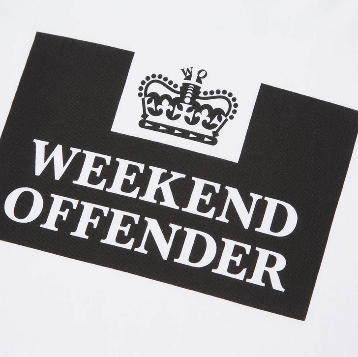 Weekend Offender Prison T-Shirt in White