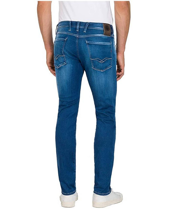 Replay Anbass Hyperflex Jeans in Surf Blue Edition