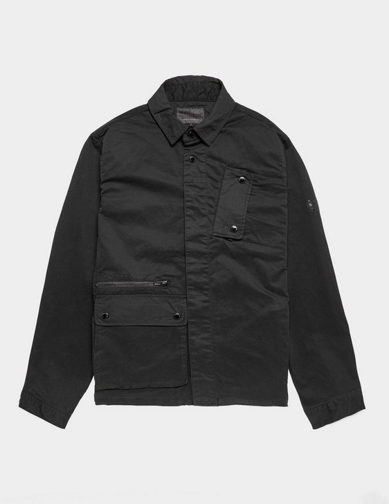 Barbour B International Remote Overshirt in Black