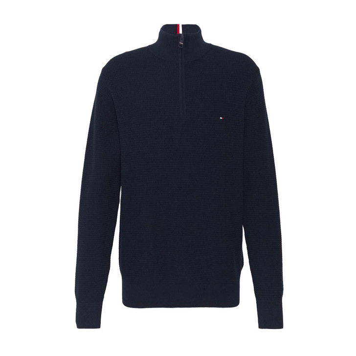 Tommy Hilfiger Mens Knitwear Mock Neck 