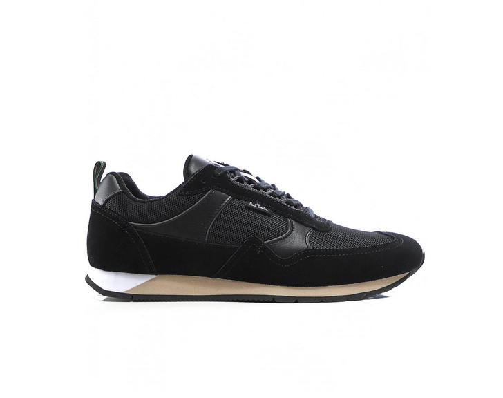 Paul Smith Mens Trainers Will Suede Footwear in Black