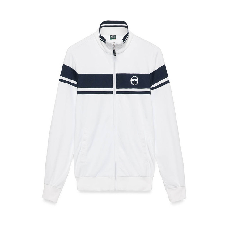 Sergio Tacchini Damarindo Track Top in White