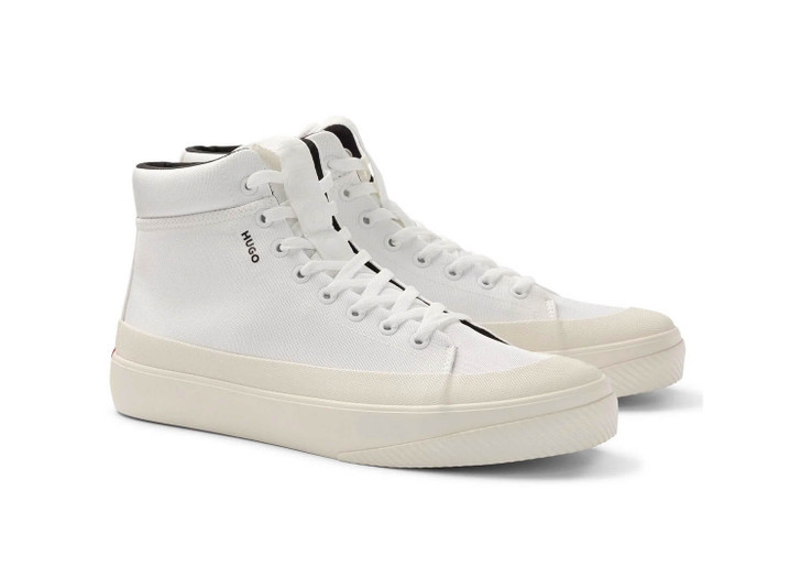 Hugo Boss High Top Trainers Dyer Canvas 
