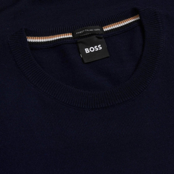 Hugo Boss Jumper Botto Knit in Dark Blue