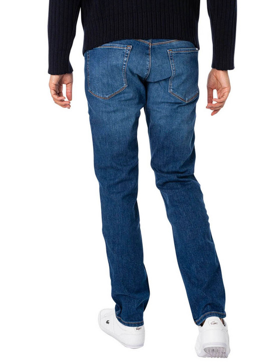 Hugo Mens Jeans 708 Comfort Stretch Slim Fit Jeans in Blue